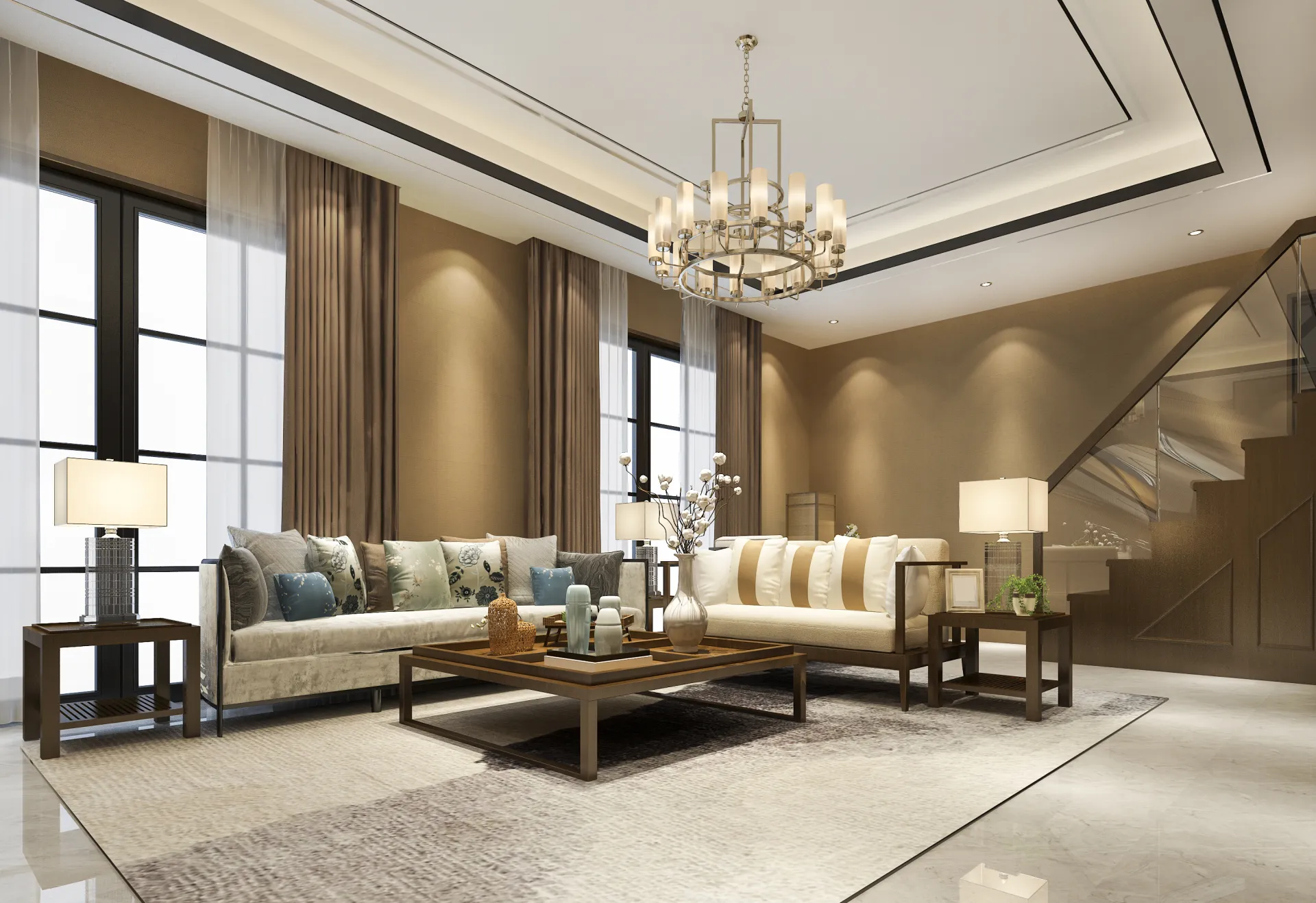 Living room interior design